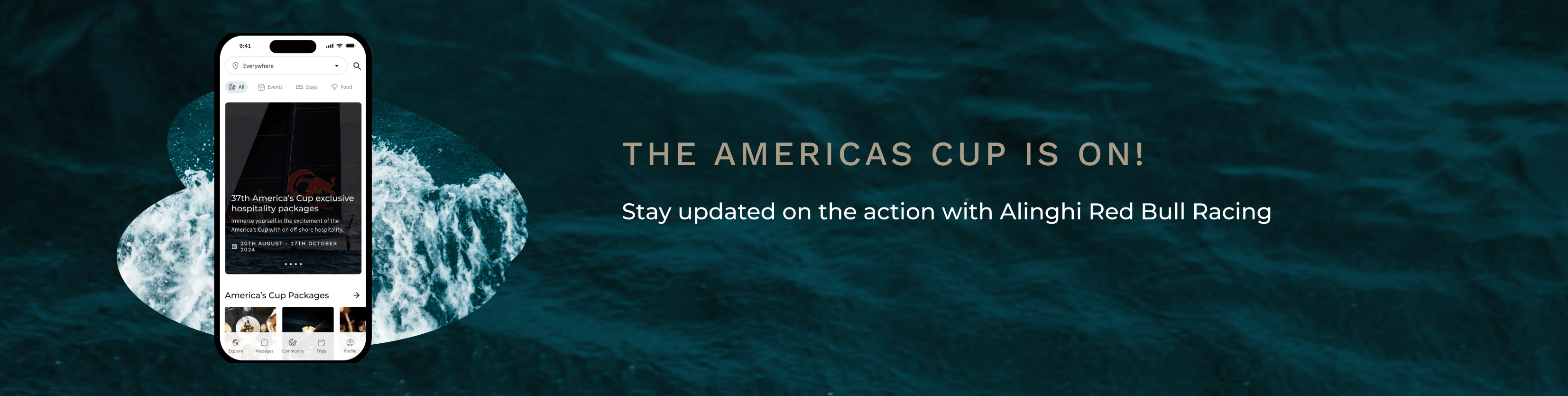 America's Cup Banner